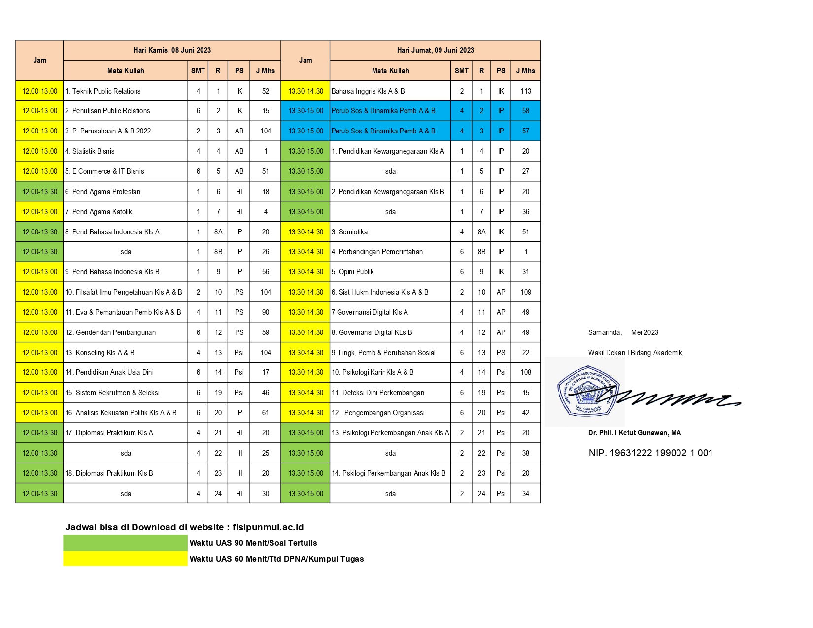 Jadwal UAS Genap 2022 2023 00006